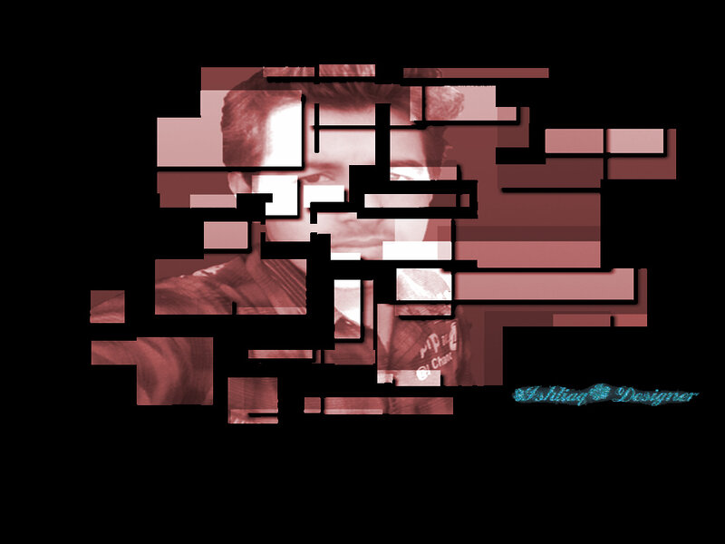 Man in Red-tinted Photo
