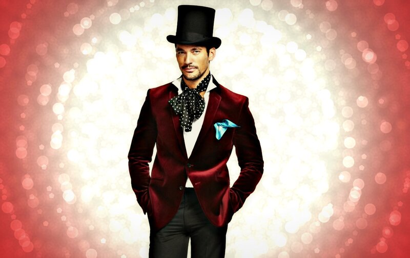 Man in Red Velvet Suit