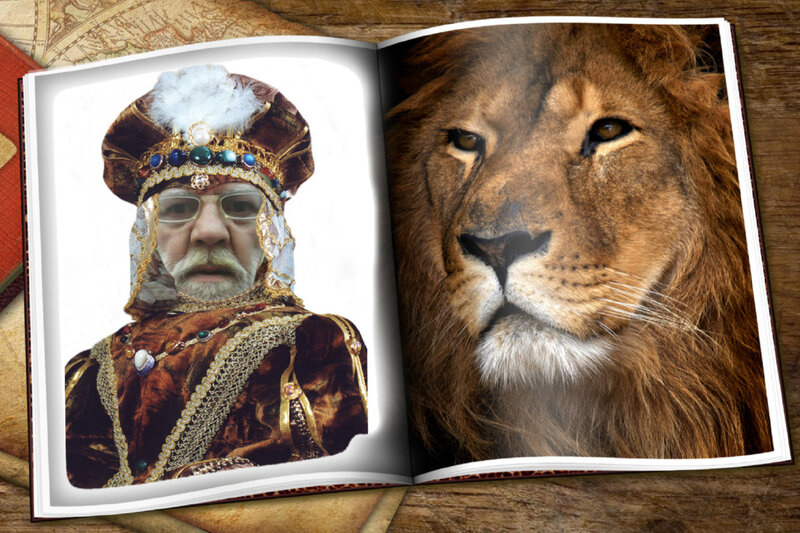 Man in Regal Costume