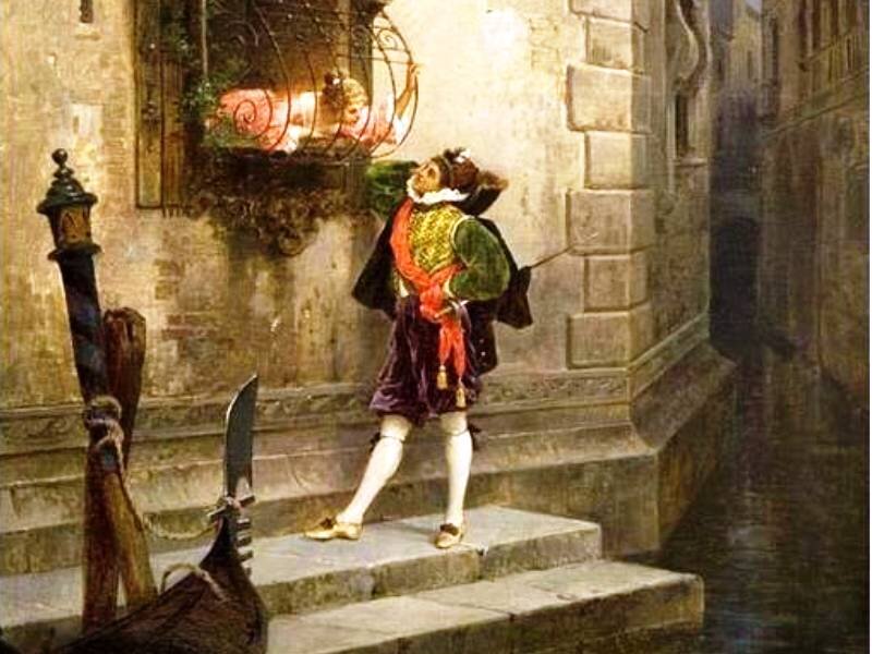 Man in Renaissance Clothing