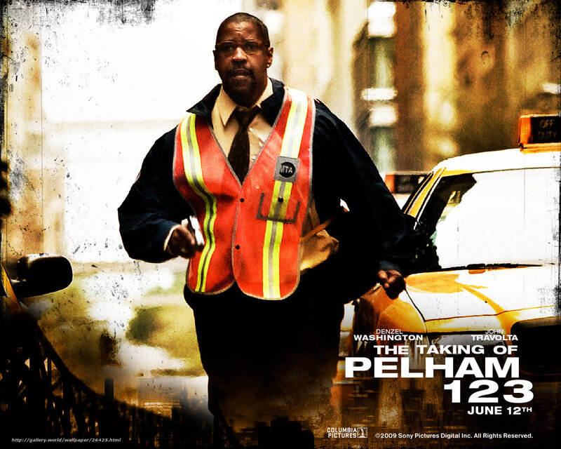 Man in Safety Vest — Orange