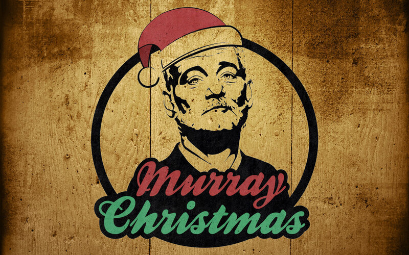 Man in Santa Hat — Brown