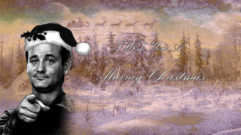 Man in Santa Hat — Purple