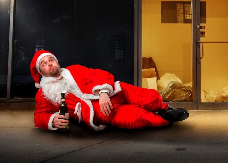 Man in Santa Suit