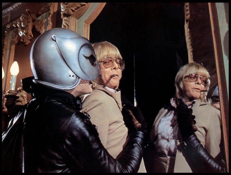 Man in Silver Helmet