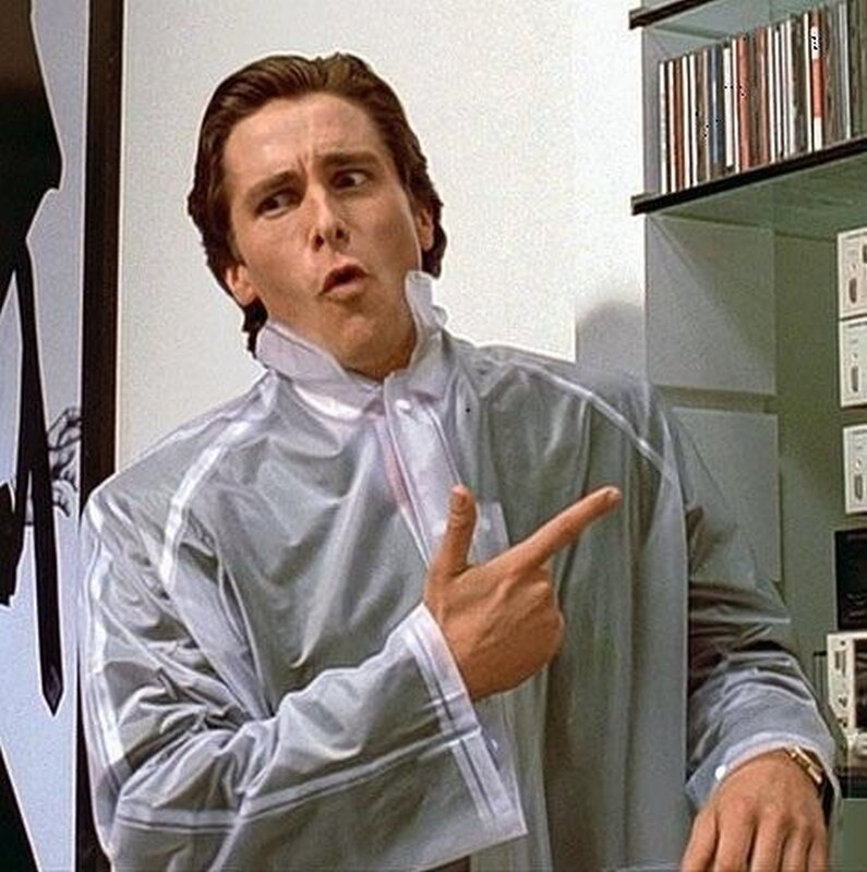 Man in Silver Jacket — Surprised
