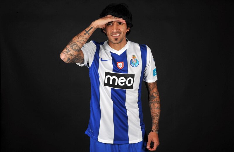 Man in Soccer Jersey — Blue, Neutral
