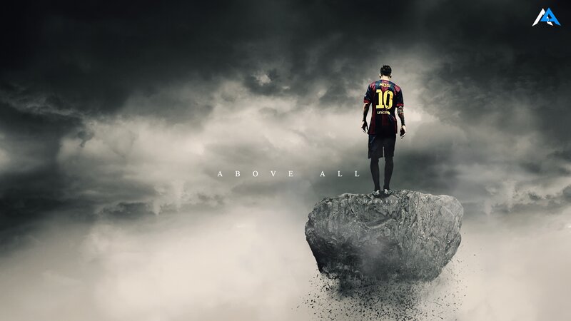 Man in Soccer Jersey — Gray