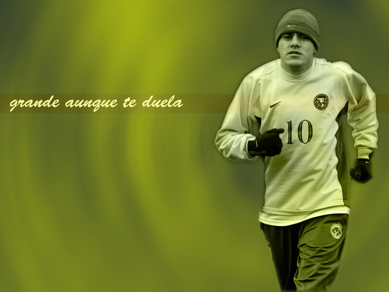 Man in Soccer Jersey — Green