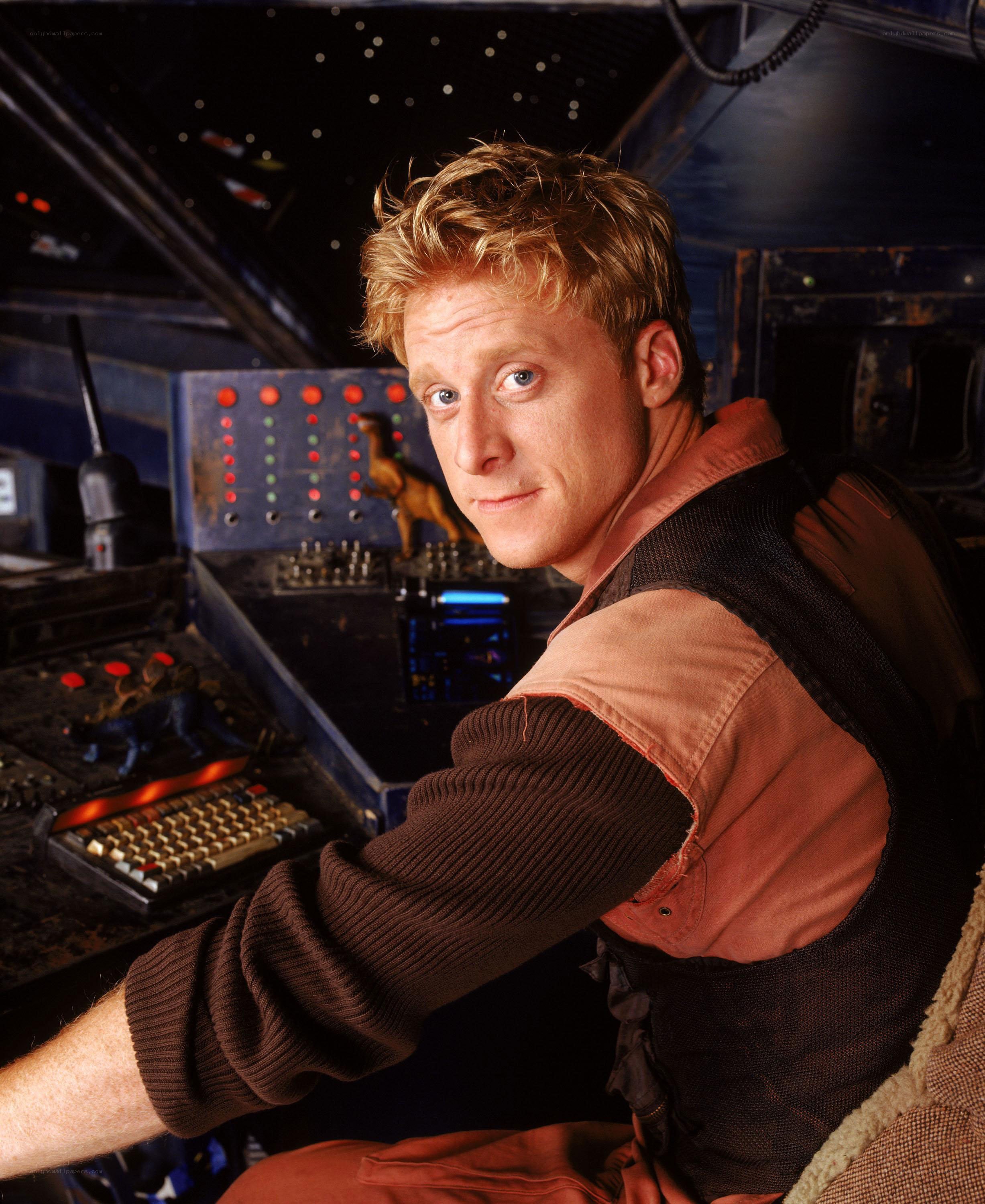 man in spaceship cockpit