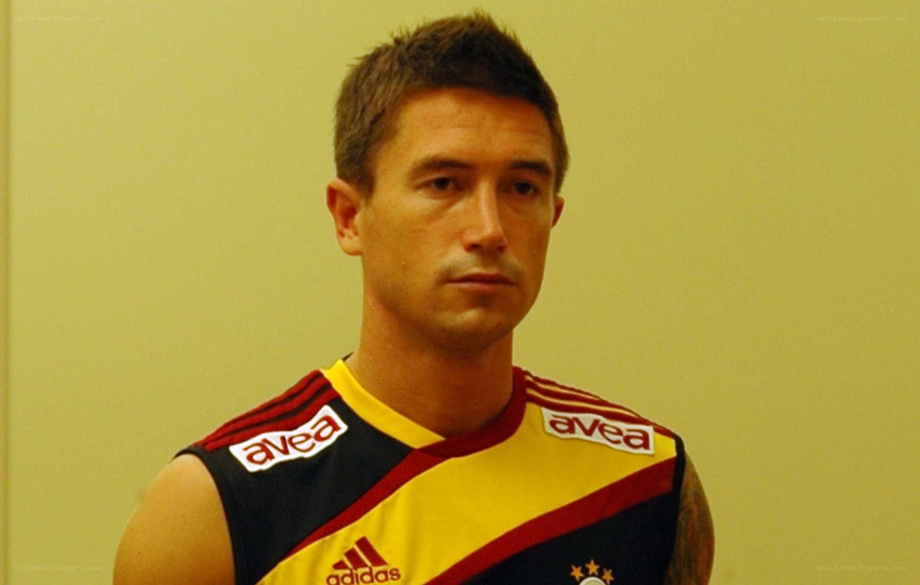 man in sports jersey