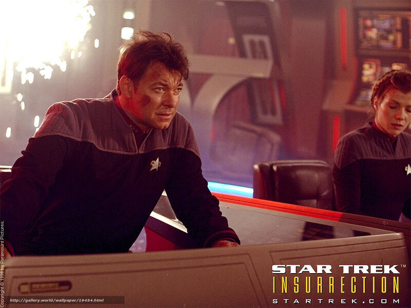 Man in Starfleet Uniform — Black, Dramatic
