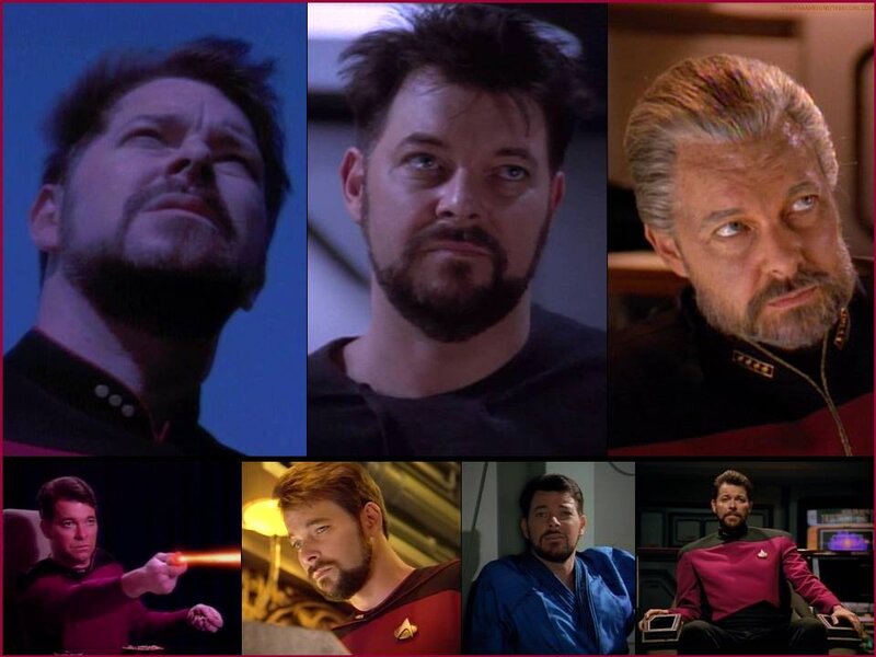 Man in Starfleet Uniform — Red, Dramatic