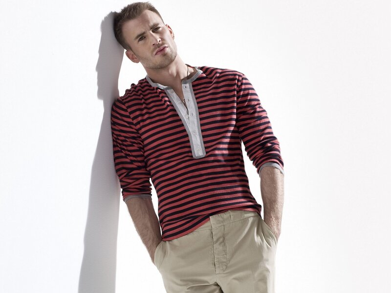 man in striped henley shirt