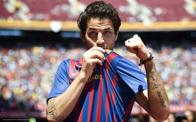 Man in Striped Jersey — Blue