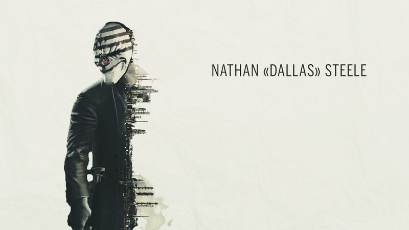 Man in Striped Mask