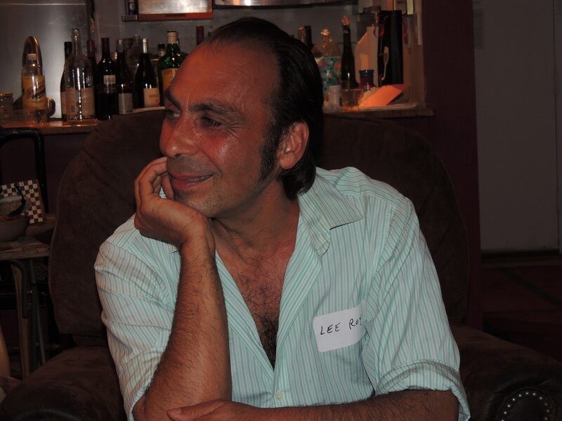 Man in Striped Shirt — Brown, Relaxed