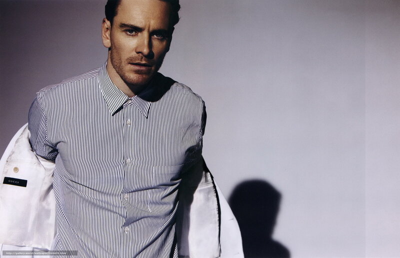 Man in Striped Shirt — White, Dramatic, Photograph