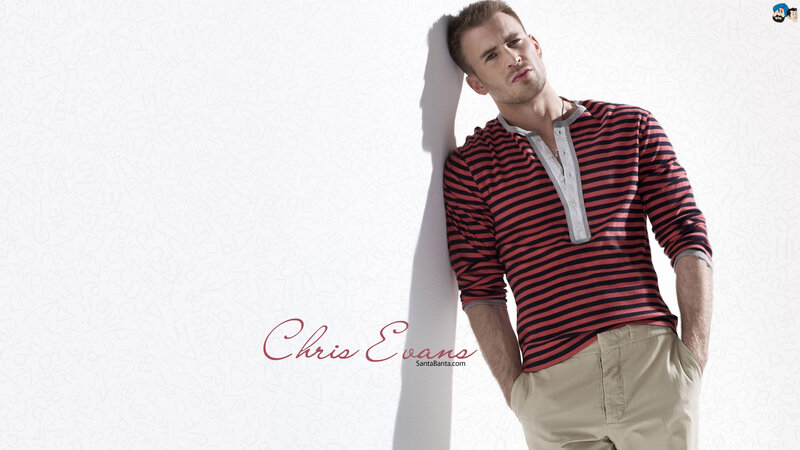 Man in Striped Shirt — White, Neutral