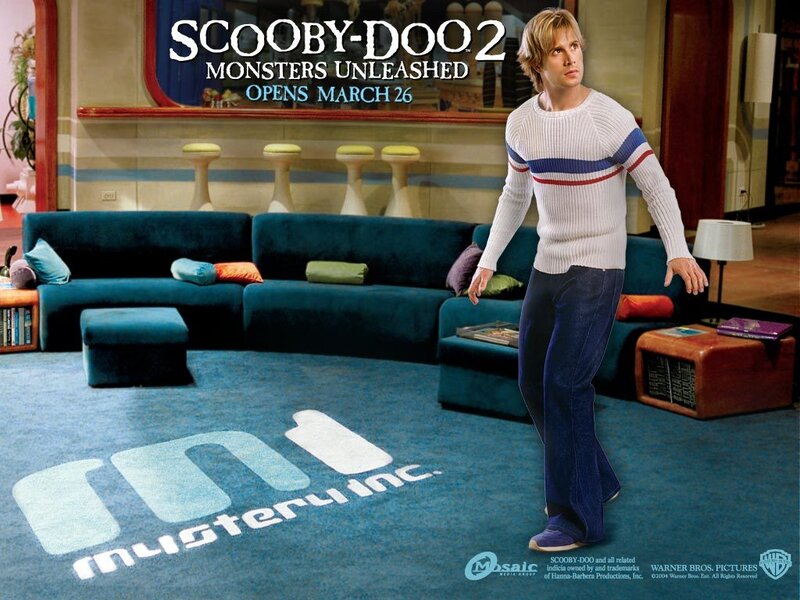 Man in Striped Sweater — Blue