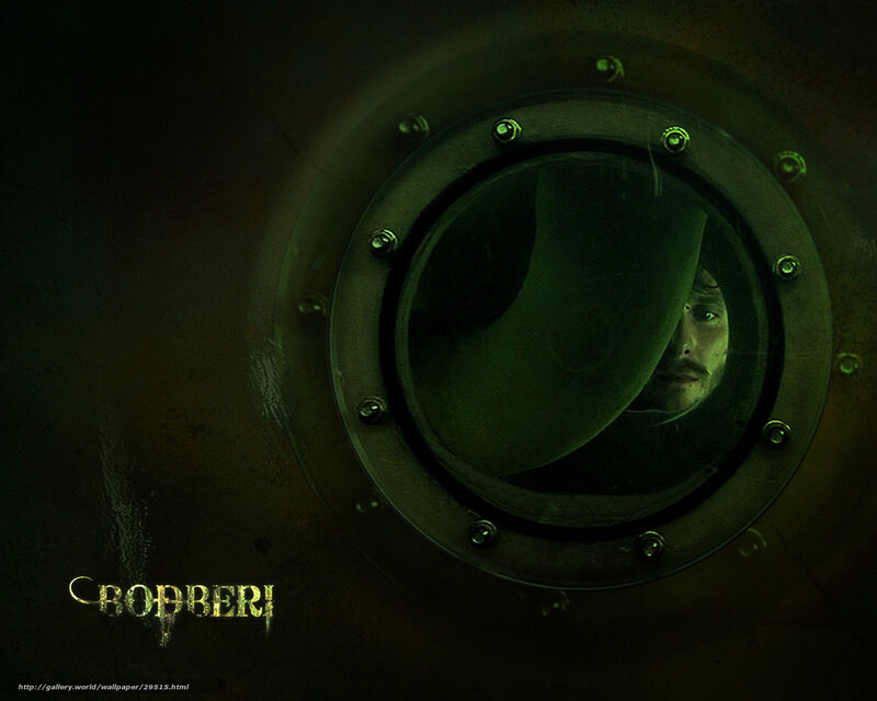man in submarine porthole