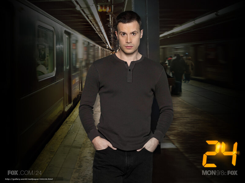 Man in Subway Station