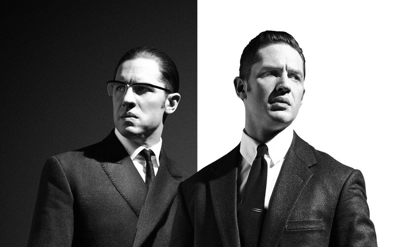 Man in Suit and Glasses — Black, Dramatic, Photograph