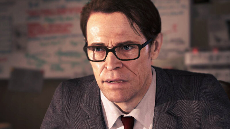 Man in Suit and Glasses — Gray