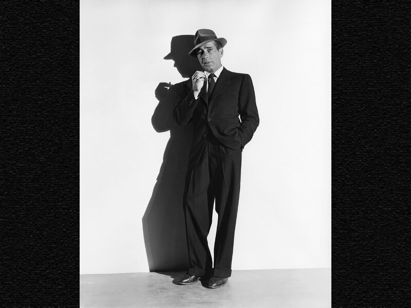 Man in Suit and Hat — Black, Dramatic, Photograph