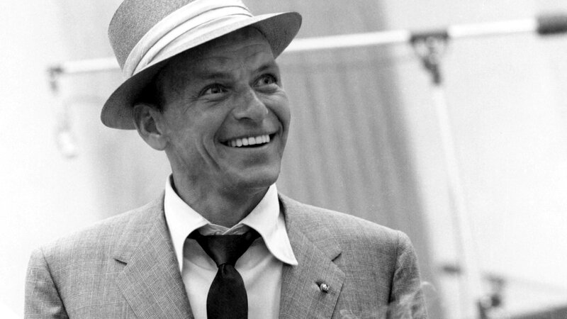 Man in Suit and Hat — Black, Happy