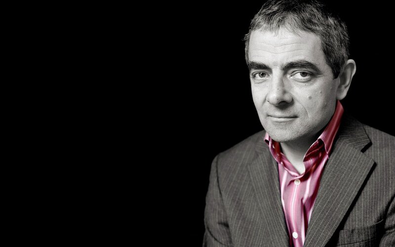 Man in Suit and Shirt — Black, Serious
