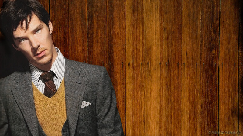 Man in Suit and Sweater