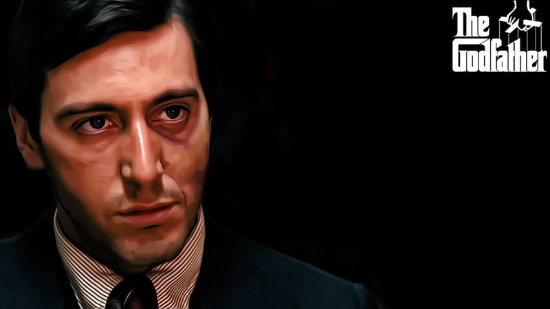 Man in Suit and Tie — Black, Dramatic, Digital Art, Logo