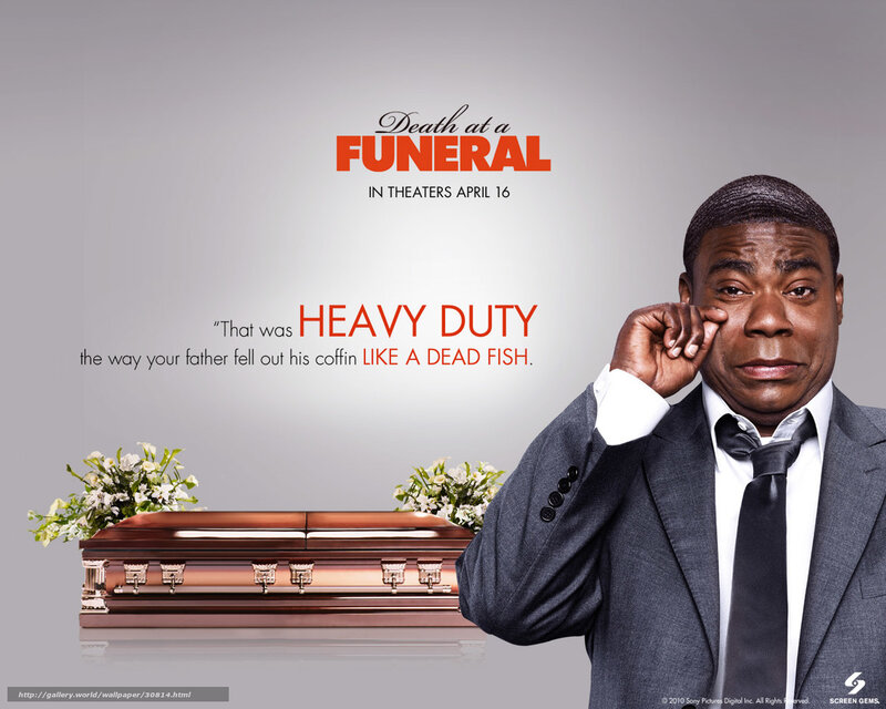 Man in Suit at Funeral