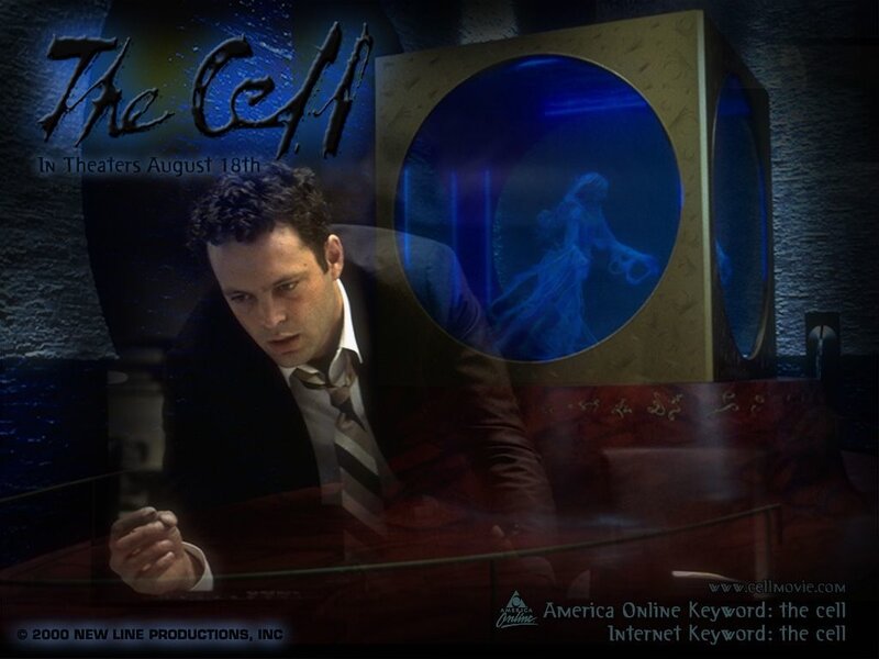Man in Suit at Table — Blue, Dramatic