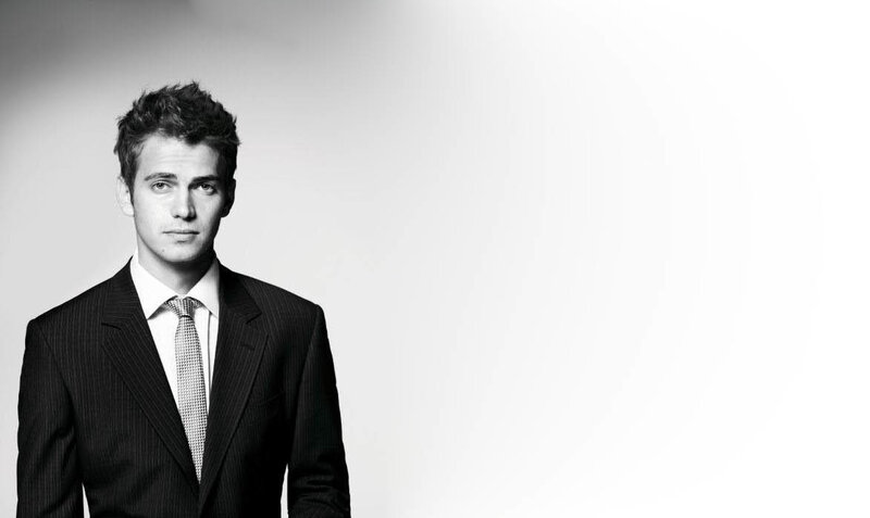Man in Suit — Black
