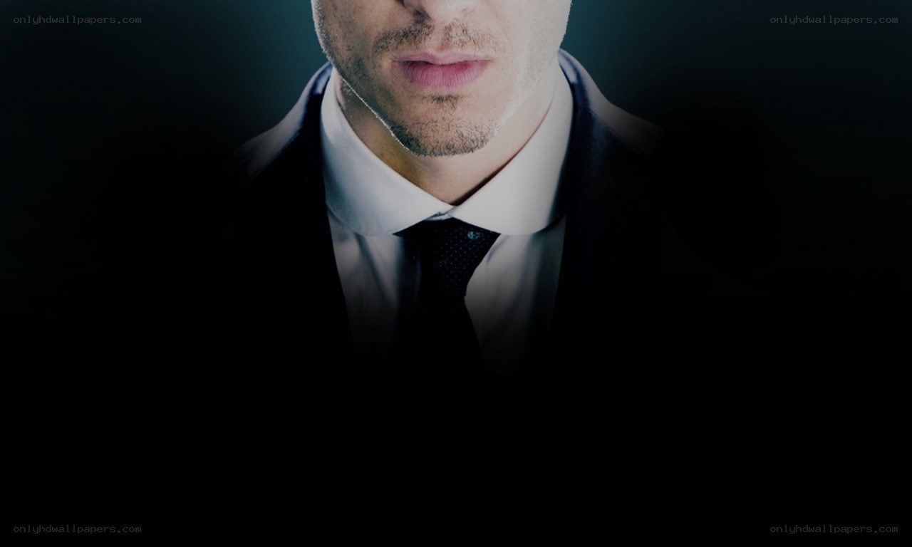 man in suit close-up