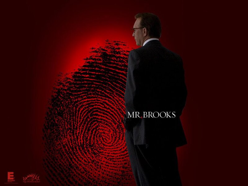 Man in Suit Facing Fingerprint