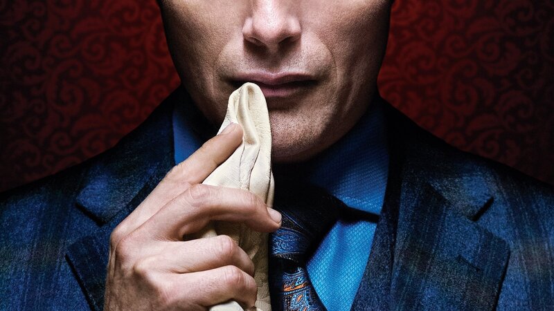 Man in Suit Holding Cloth — Blue