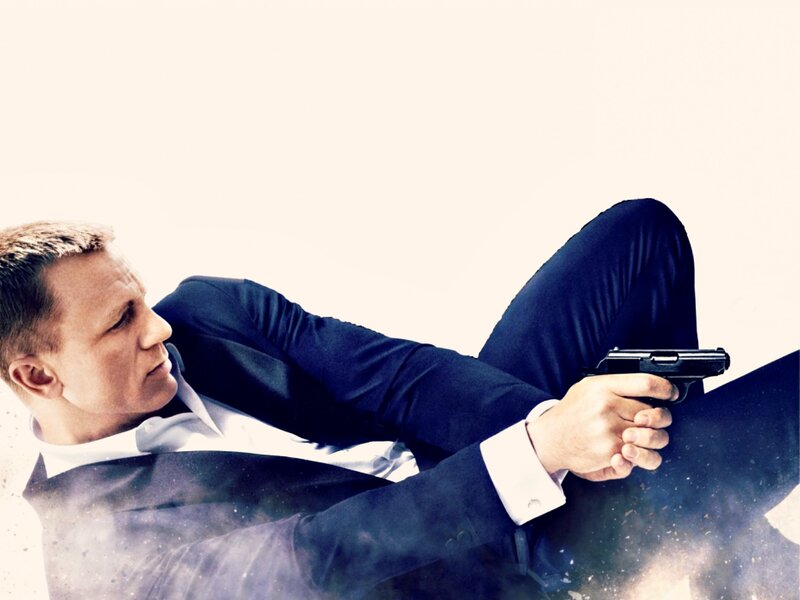 Man in Suit Holding Gun — Black, Dramatic, Photograph, Smoke