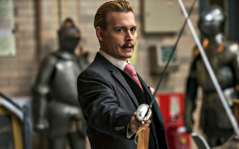 Man in Suit Holding Sword