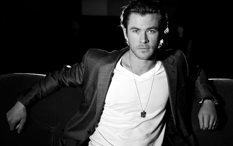 Man in Suit Jacket — Black, Dramatic