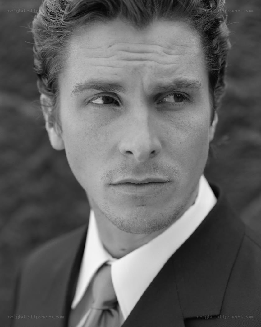 man in suit looking away