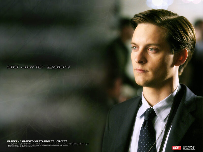 Man in Suit Looking Away — Black