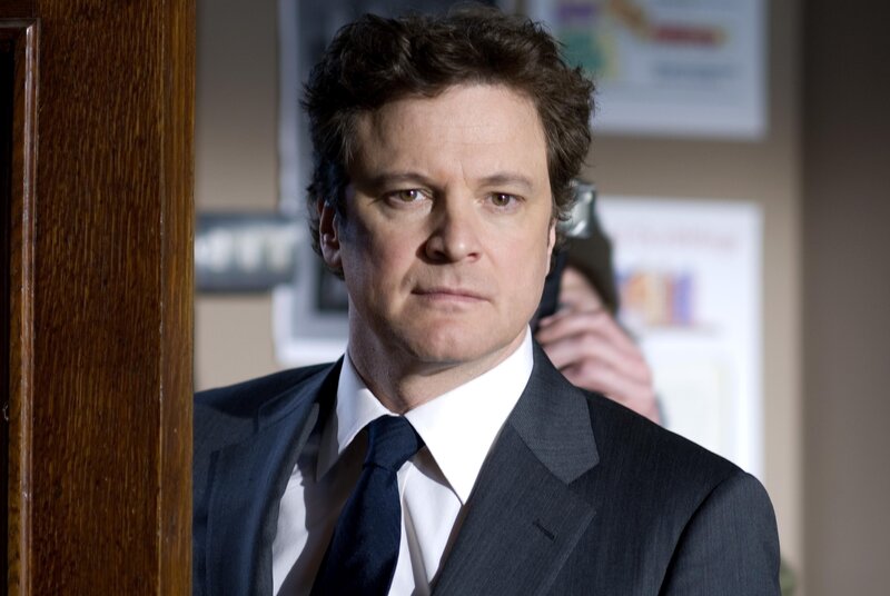 man in suit looking serious