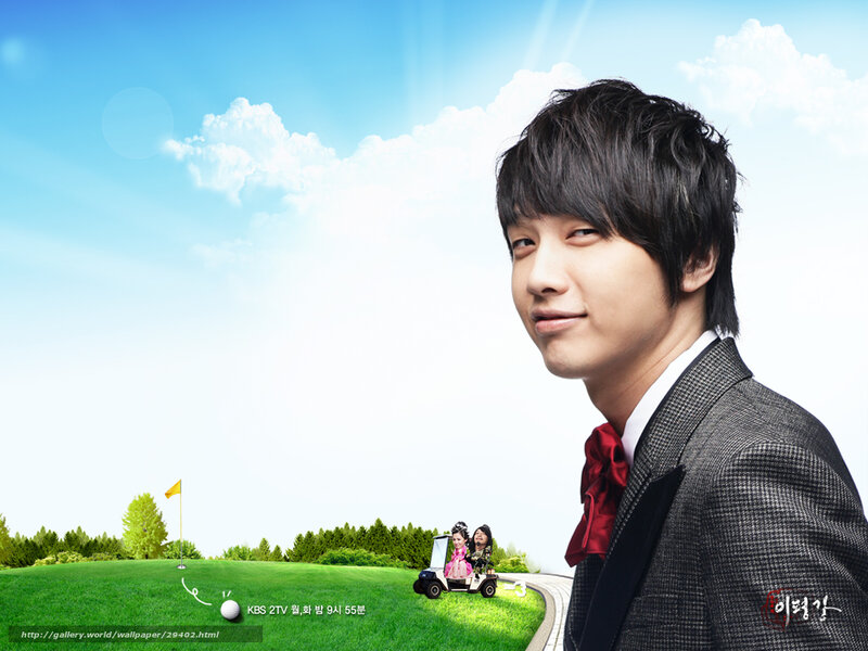 Man in Suit on Golf Course