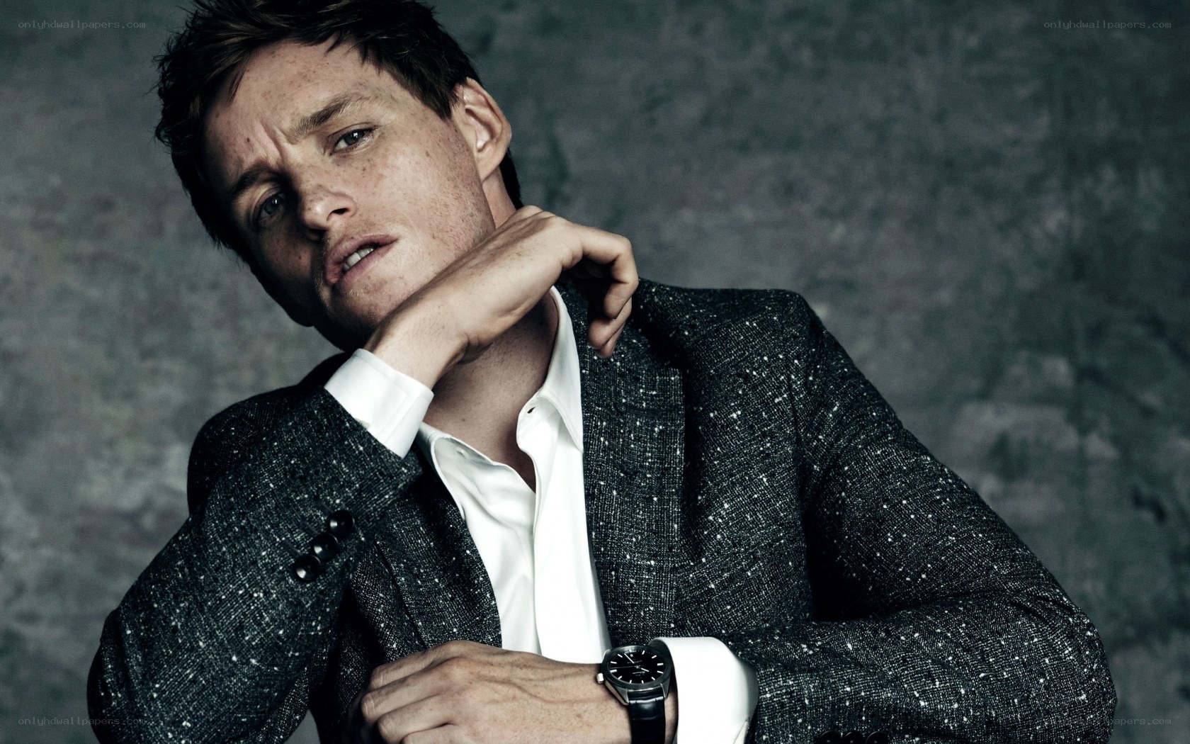 man in suit posing