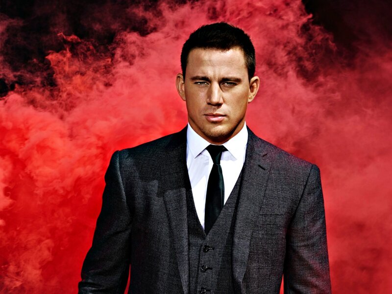 Man in Suit — Red, Dramatic, Photograph