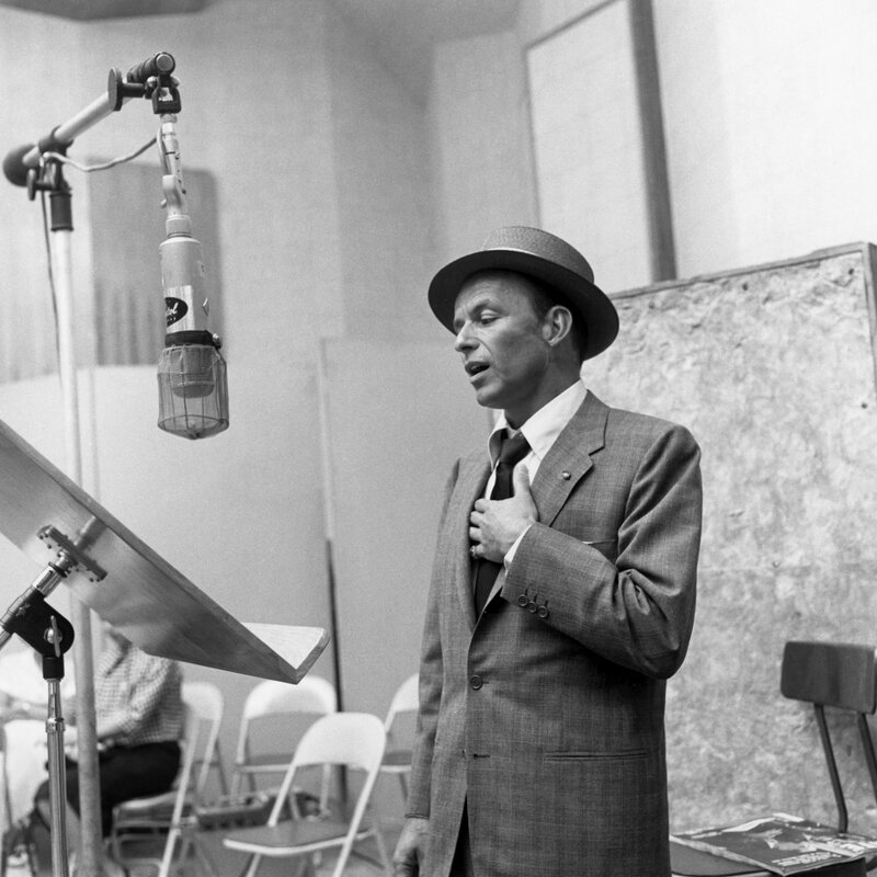Man in Suit Singing
