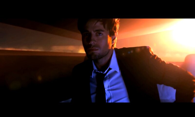 Man in Suit Sitting — Orange